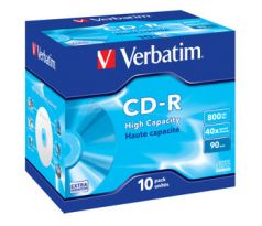 CD-R VERBATIM DTL 800MB 40X 10ks/bal. (43428)