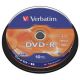 DVD-R VERBATIM 4,7GB 16X 10ks/cake (43523)
