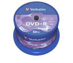 DVD+R VERBATIM 4,7GB 16X 50ks/cake (43550)