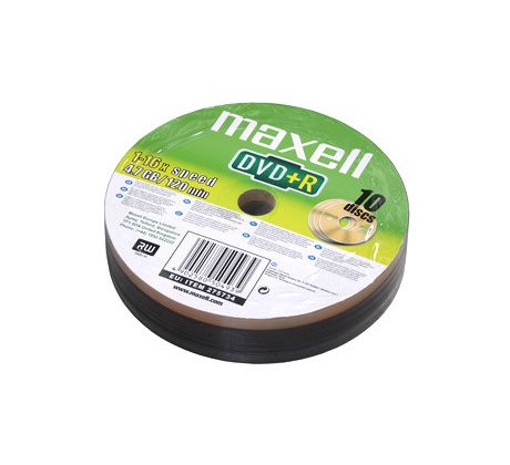 DVD+R MAXELL 4,7GB 16X 10ks/spindel (275734.30.TW)