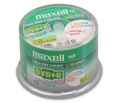 DVD+R MAXELL Printable 4,7GB 16X 50ks/cake (275702.40.TW)
