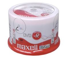 DVD-R MAXELL Printable 4,7GB 16X 50ks/cake (275701.40.TW)