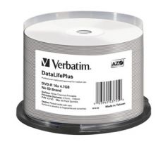 DVD-R Verbatim DTL+  cakebox 50 | 4.7GB | 16x | pre potlač Thermal (43755)