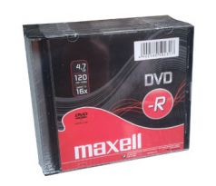 DVD-R MAXELL 4,7GB 16X Slim (10ks) (275592.40.TW)