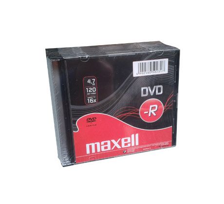 DVD-R MAXELL 4,7GB 16X Slim (10ks) (275592.40.TW)