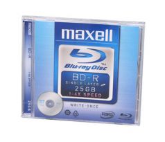 BD-R ( Blu-ray Disc ) MAXELL 25GB 4X  1xJewel Case (MAX*BD-R*4X)