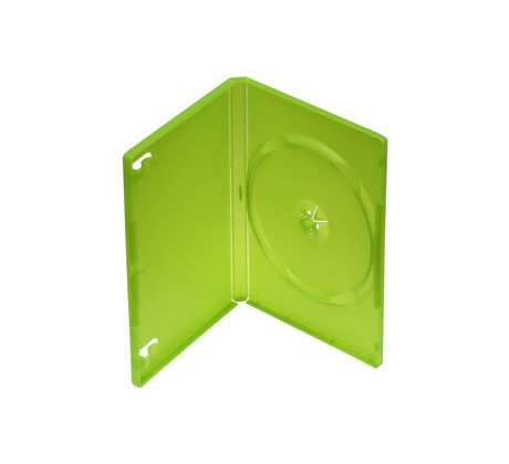 PP box na 1DVD 14mm, zelený, push up systém (BOXYYJBDVDFG)