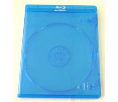Obal na 2 BD-R Blu-ray disk modrý rozmer 149 x 128 x 12 mm (BR2-CU)