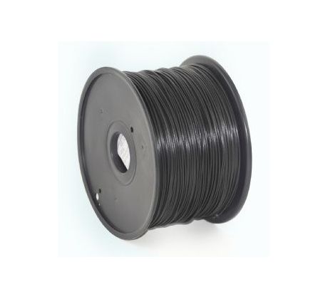 ABS plastic filament for 3D printers, 1.75 mm diameter, black (3DP-ABS1.75-01-BK)