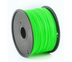 ABS plastic filament for 3D printers, 1.75 mm diameter, green (3DP-ABS1.75-01-G)