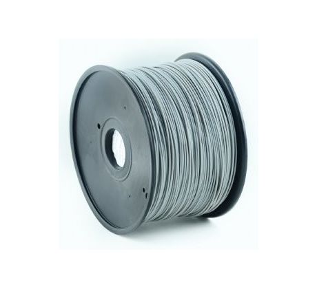 ABS plastic filament for 3D printers, 1.75 mm diameter, gray (3DP-ABS1.75-01-GR)