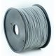 PLA plastic filament for 3D printers, 1.75 mm diameter, gray (3DP-PLA1.75-01-GR)