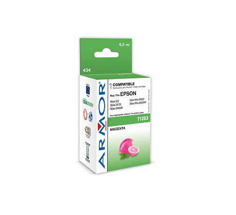 alt. kazeta wecare ARMOR pre EPSON Stylus S22, SX125 magenta (T128340) (K12590W4)