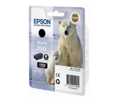 kazeta EPSON XP-600/700 T2621 26XL Claria Black (500 str.) (C13T262140)
