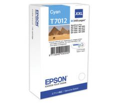 kazeta EPSON WorkForce WP4000,WP4500 cyan XXL (3400 str.) (C13T701240)