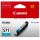 kazeta CANON CLI-571C cyan MG 5750/5751/6850/6851/7750/7751 (173 str.) (0386C001)