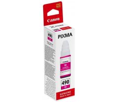 atramentová náplň CANON GI-490M magenta PIXMA G1400/G2400/G3400/G4400 (70 ml) (0665C001)