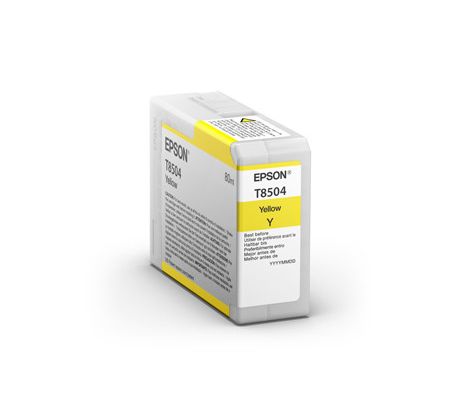 kazeta EPSON SC-P800 Yellow 80ml (C13T850400)