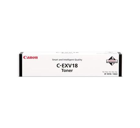 toner CANON C-EXV18 black iR 1018/1020/1022/1024 (8400 str.) (0386B002)