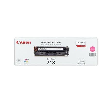 toner CANON CRG-718 magenta LBP 7200CDN, MF 8330CDN/8350CDN (2900 str.) (2660B002)