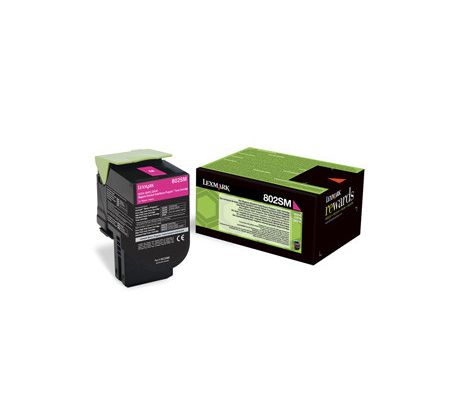 Toner Lexmark CX310/CX410/CX510 802SM MAGENTA (2000 str.) (80C2SM0)