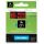 páska DYMO 45017 D1 Black On Red Tape (12mm) (S0720570)