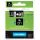 páska DYMO 45021 D1 White On Black Tape (12mm) (S0720610)