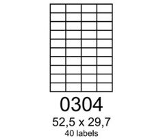 etikety RAYFILM 52,5x29,7 univerzálne biele R01000304A (100 list./A4) (R0100.0304A)