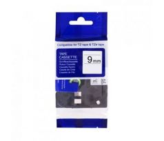 kompatibilná páska pre BROTHER TZ221 čierne písmo, biela páska Tape (9mm) (ECO-TZE-221)