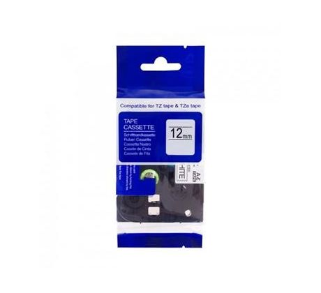 kompatibilná páska pre BROTHER TZ231, TZe231, TZ-231, TZe-231 čierne písmo, biela páska Tape (12mm) (ECO-TZE-231)