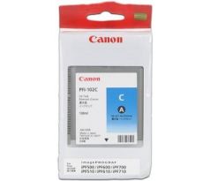 kazeta CANON PFI-102C cyan iPF 500/510/600/605/610/650/655/700/710/720/750/755/760/765, LP 17/24 (0896B001)