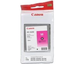 kazeta CANON PFI-102M magenta iPF 500/510/600/605/610/700/710/720, LP 17/24 (0897B001)