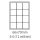 etikety Samolepiace 66x70 univerzálne biele 12ks/A4 (100 listov A4/bal.) (ECO-06607000)