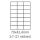 etikety Samolepiace 70x42,3 univerzálne biele 21ks/A4 (100 listov A4/bal.) (ECO-07004200)