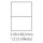 etikety samolepiace 210x148 univerzálne biele 2ks/A4 (100 listov A4/bal.) (ECO-21014800)
