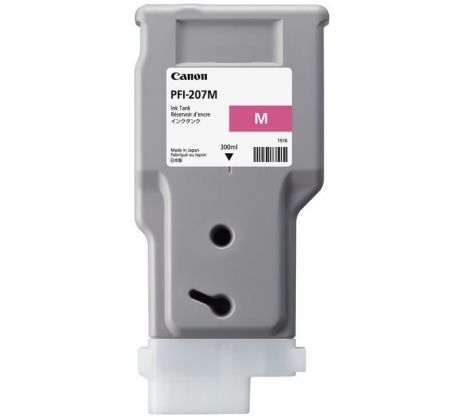 kazeta CANON PFI-207M magenta iPF 680/685/780/785 (300 ml) (8791B001)