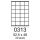 etikety RAYFILM 52,5x48 univerzálne biele R01000313A (100 list./A4) (R0100.0313A)