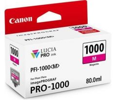 kazeta CANON PFI-1000M Magenta iPF PRO-1000 (0548C001)