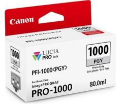 kazeta CANON PFI-1000PGY Photo Gray iPF PRO-1000 (80 ml) (0553C001)