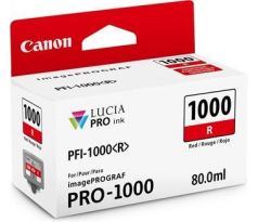 kazeta CANON PFI-1000R Red iPF PRO-1000 (0554C001)