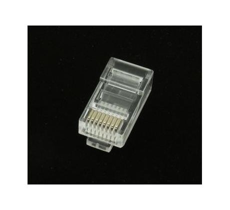 Modular plug 8P8C for solid CAT6 LAN cable (LC-8P8C-002)