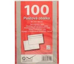 Poštové obálky C6 samolepiace, 100 ks