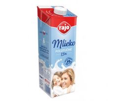 Trvanlivé mlieko RAJO polotučné 1l