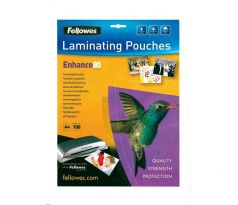 Laminovacie fólie Fellowes 216x303 A4 80mic matné