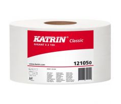 Toaletný papier 2-vrstvový KATRIN Classic Gigant S 18cm