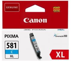 kazeta CANON CLI-581C XL cyan TS6150/TS8150/TR7550/TR8550 (519 str.) (2049C001)