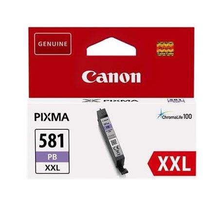 kazeta CANON CLI-581PB XXL photo blue TS8150 (9140 str.) (1999C001)