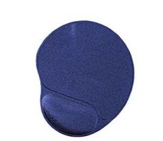 Gel mouse pad with wrist support, blue (MP-GEL-B)