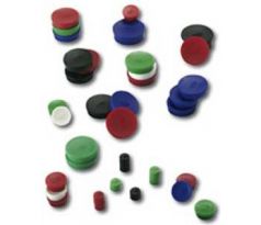 Magnet 20 mm červený 10 ks