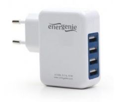 Universal USB charger, 3.1 A, white (EG-U4AC-02)